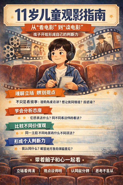11岁儿童观影指南