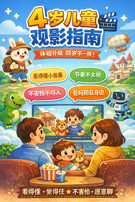 4岁儿童观影指南
