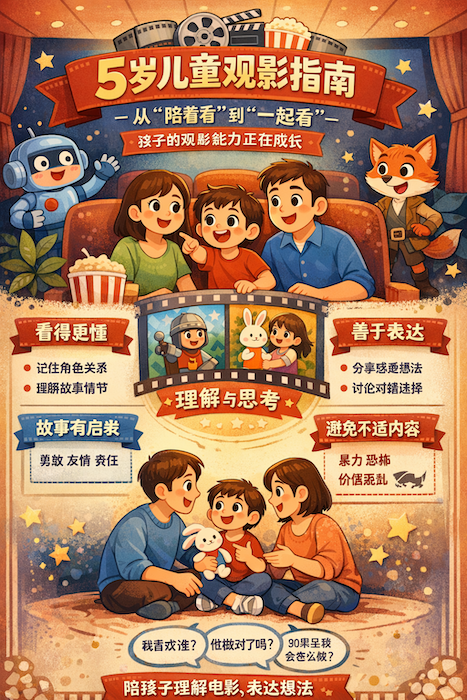 5岁儿童观影指南